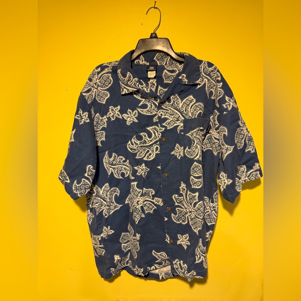 Vintage Billabong Shirt Mens XL Blue 90s Y2K Surf Skater Made in USA